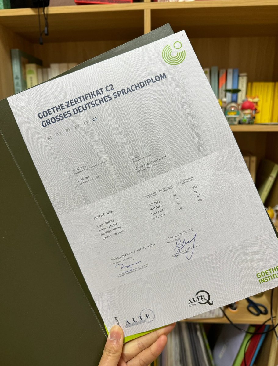 Dulcekfhb's tweet photo. Finalmente pasé el examen DELE B2! Gracias a todos los que me apoyaron, este logro es para vosotros https://t.co/LSrU0Nd7Xy