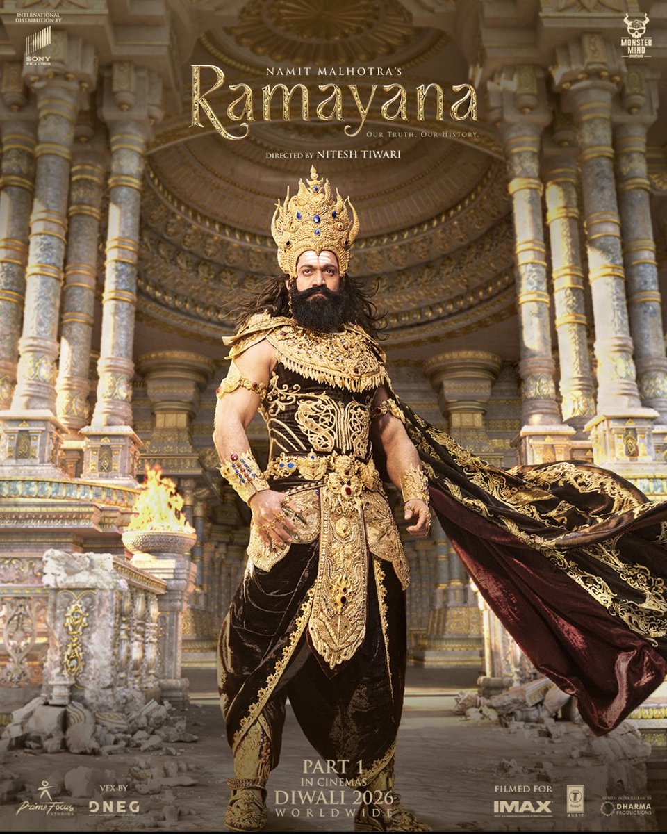 udbhavg2003's tweet photo. Ramayana new posters are out!
Looks decent 🤗

#Ramayana #RamayanaPart1 #RanbirKapoor #Yash  #NiteshTiwari #NamitMalhotra #SaiPallavi #RaviDubey #SunnyDeol #HansZimmer #ARRehman #Sony #DNEG #DharmaProductions #IMAX #Diwali2026 #viral #virałpost #Trending https://t.co/qfZ99s0aYr