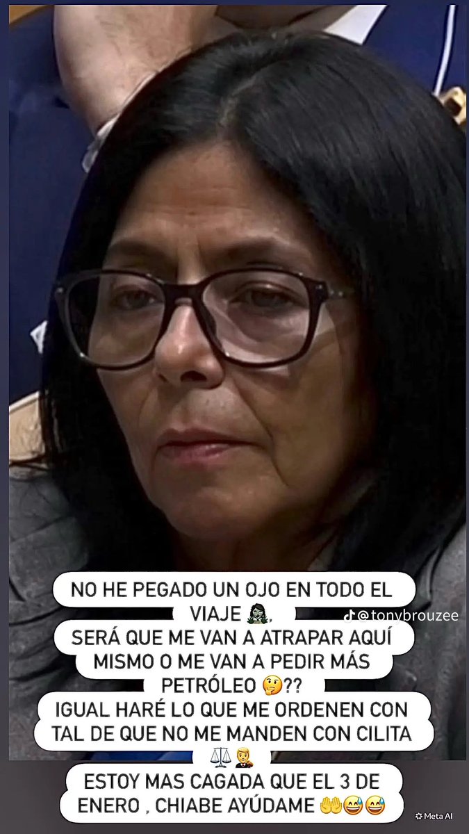 RenacerVzla01's tweet photo. @AcuarelaAriana Todos se enfrentarán a la Justicia, nadie se va,sin antes pagar las deudas pendientes. Resilencia 🇻🇪 🗽 #LetHerIn https://t.co/SpAetjm8q2