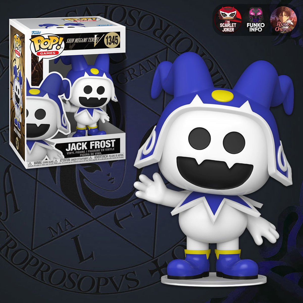 ScarletJokerTWT's tweet photo. Hee-ho! First look at new Shin Megami Tensei V Jack Frost Pop! Available for pre-order on Wednesday, 9/30 at 9 AM PT!

Entertainment Earth: https://t.co/EiASope264
Amazon: https://t.co/Dw9hreJ6aI

#Ad #Funko #FunkoPop #ShinMegamiTensei #SMT #Atlus https://t.co/rIMMKv2iLQ