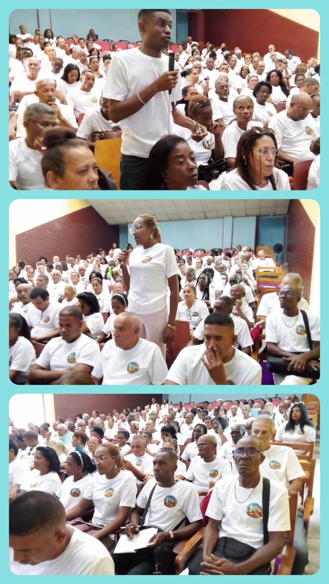 cuba_yudy's tweet photo. Desarrollamos la XXVII Sesión Ordinaria del XVIII Periodo de Mandato de la #AMPP en #SongoLaMaya con la presencia de Alfredo Perez Primer Secretario del #PCC en el territorio y Manuel Falcon Gobernador de la provincia #SantiagodeCuba. https://t.co/HrqdRpJVQs