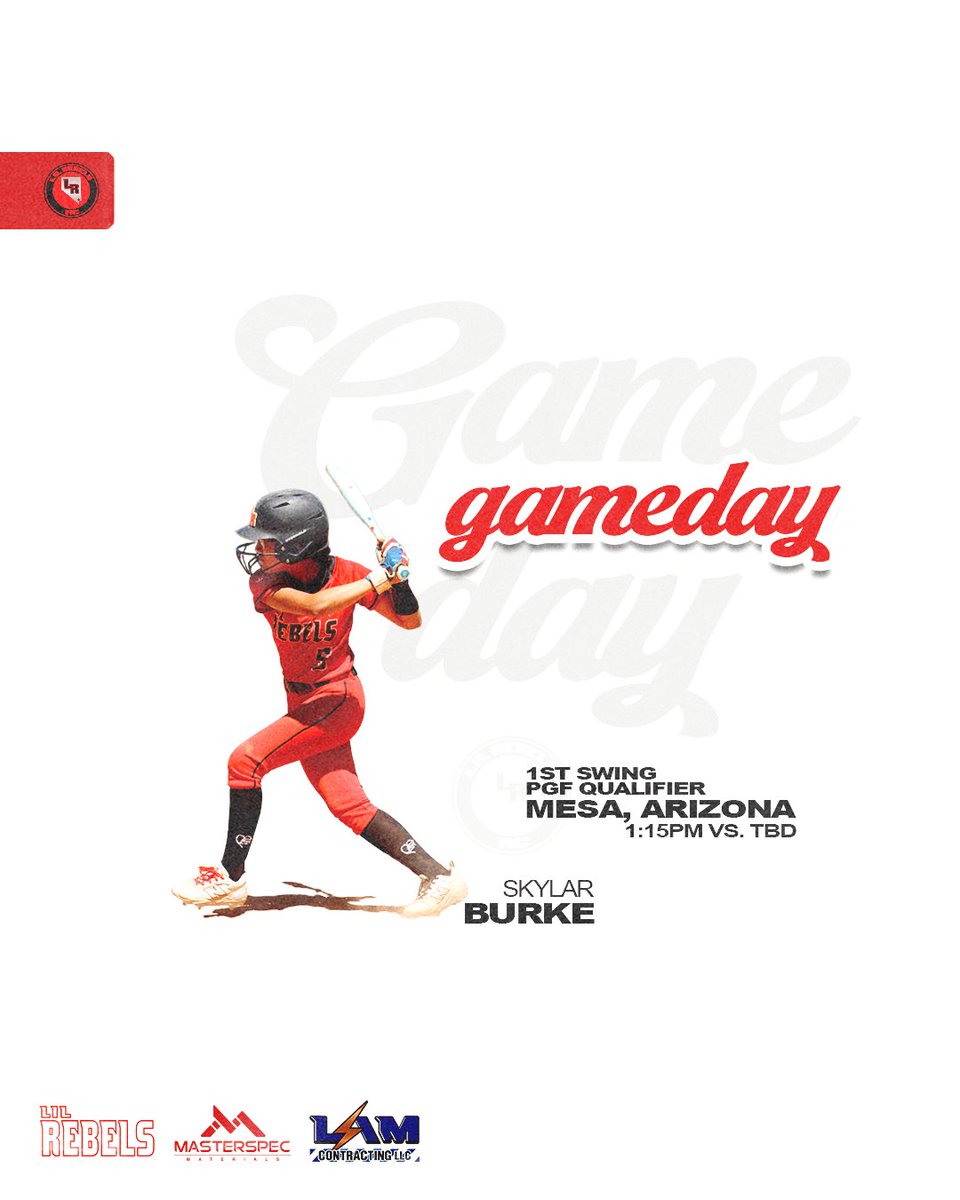 LilRebelsRCBall's tweet photo. The Road to PGF 2027 starts TODAY. 🏆

This weekend is proudly presented by MasterSpec and LAM Construction. We’re incredibly grateful for their support this season!✨ 

Go Rebs!❤️

One Family. One Academy. One Standard

@LilRebelsRC @CoachRC16 @LineDsoftball @ExtraInningSB https://t.co/Ltcm7WzeFH