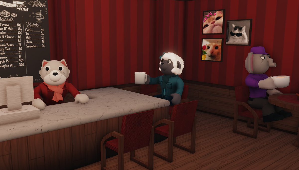 DoggyOzzy's tweet photo. Piggy RolePlay Different Path Update! 🔨

About the update: 
- New version of Amelia Cafe.
- New Badge skins.
- New UI!
- Shop and money have been removed.

Link: https://t.co/ojRGmTnADa

#piggy #piggyroblox #PiggyDifferentPath https://t.co/QpmeWYzsPT