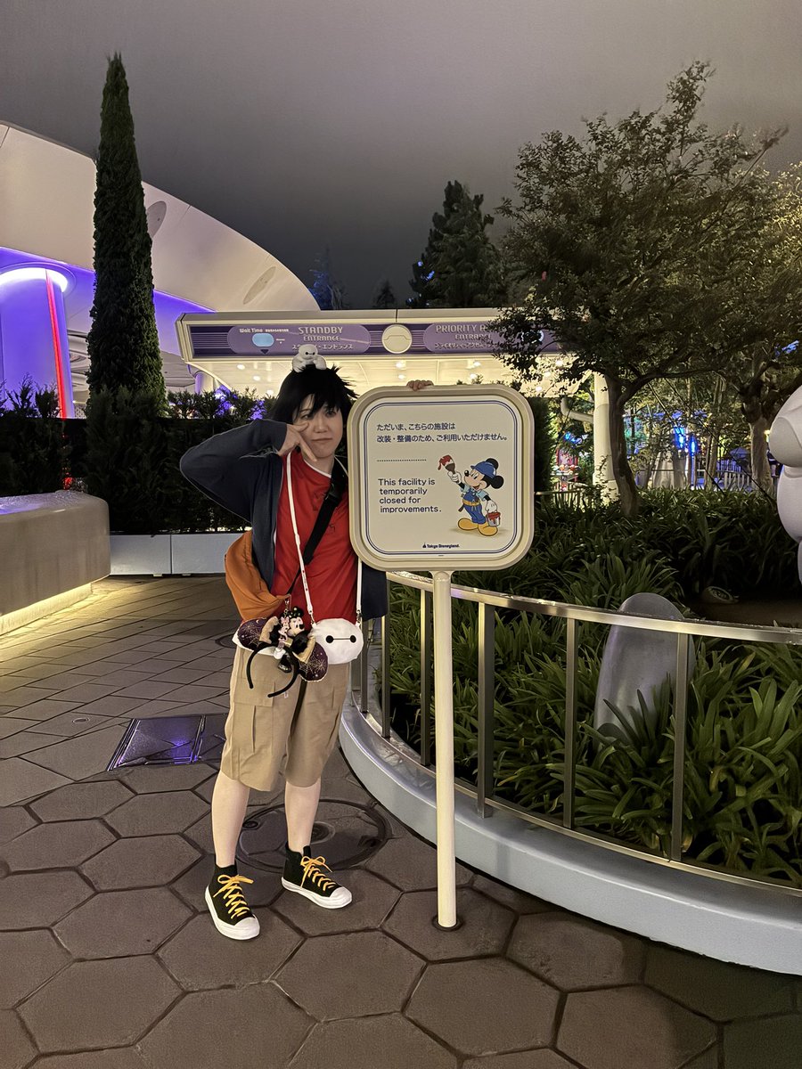 yayoi_mew's tweet photo. 26日🏰でベイマックスヒロくんでDハロ参加してました！👊🏼👋🏼
お話して下さったり、お写真撮って下さった方々、ありがとうございました！すごく楽しかったです！

好きな人になれるってあんなに幸せなんだ...
ありがとうヒロ、ずっと大好きだよ。
#Dハロ仮装　#Dハロ仮装2026 https://t.co/4Gp9eSRsoC