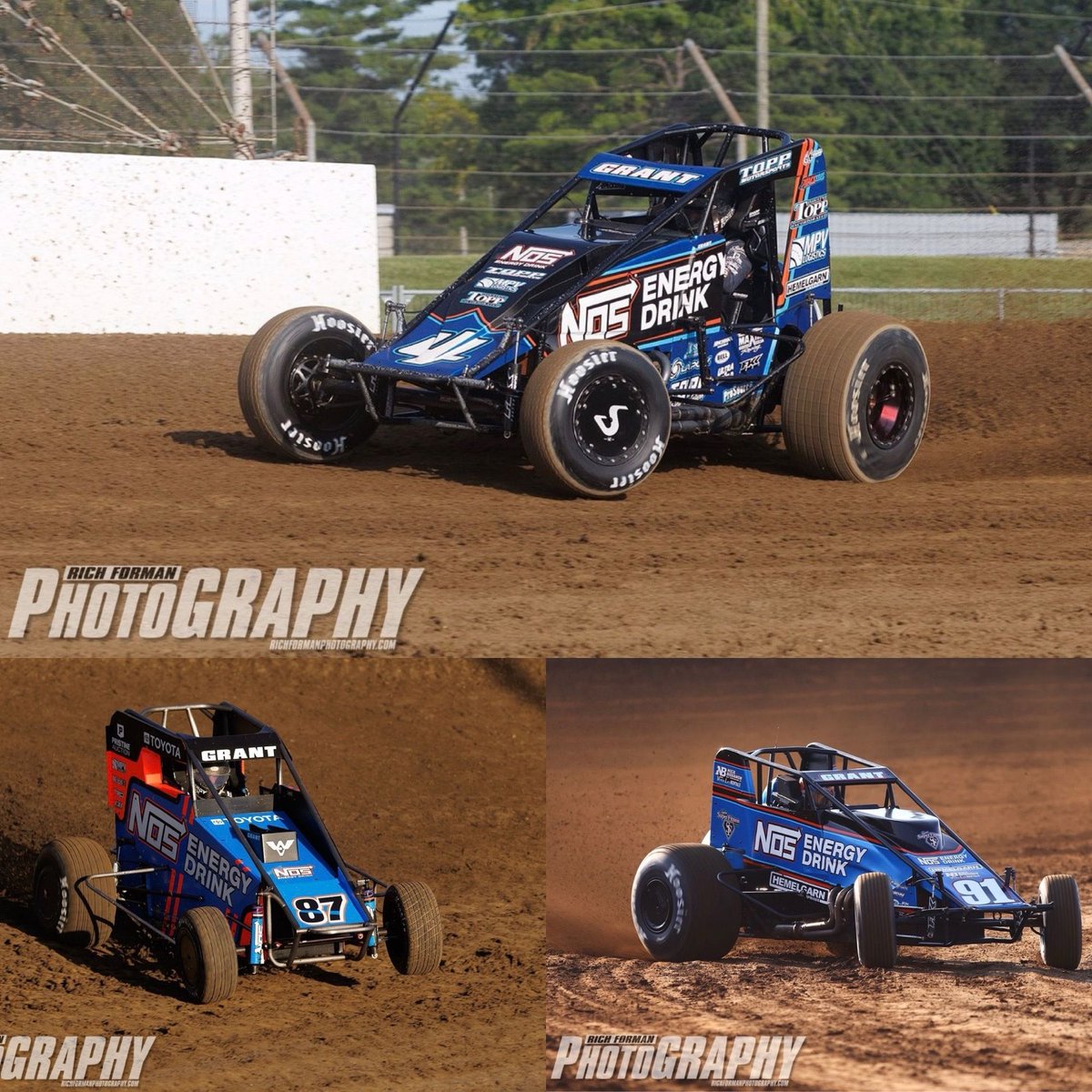 JustinGrant40's tweet photo. All three today!

It’s the final night of the Eldora 4Crown nationals 

@nosenergydrink Midget, Sprint Car and Crown Car all on deck tonight. 

@toppmotorsports | @cbindusties
Hemelgarn Enterprises https://t.co/fARkQgzK48