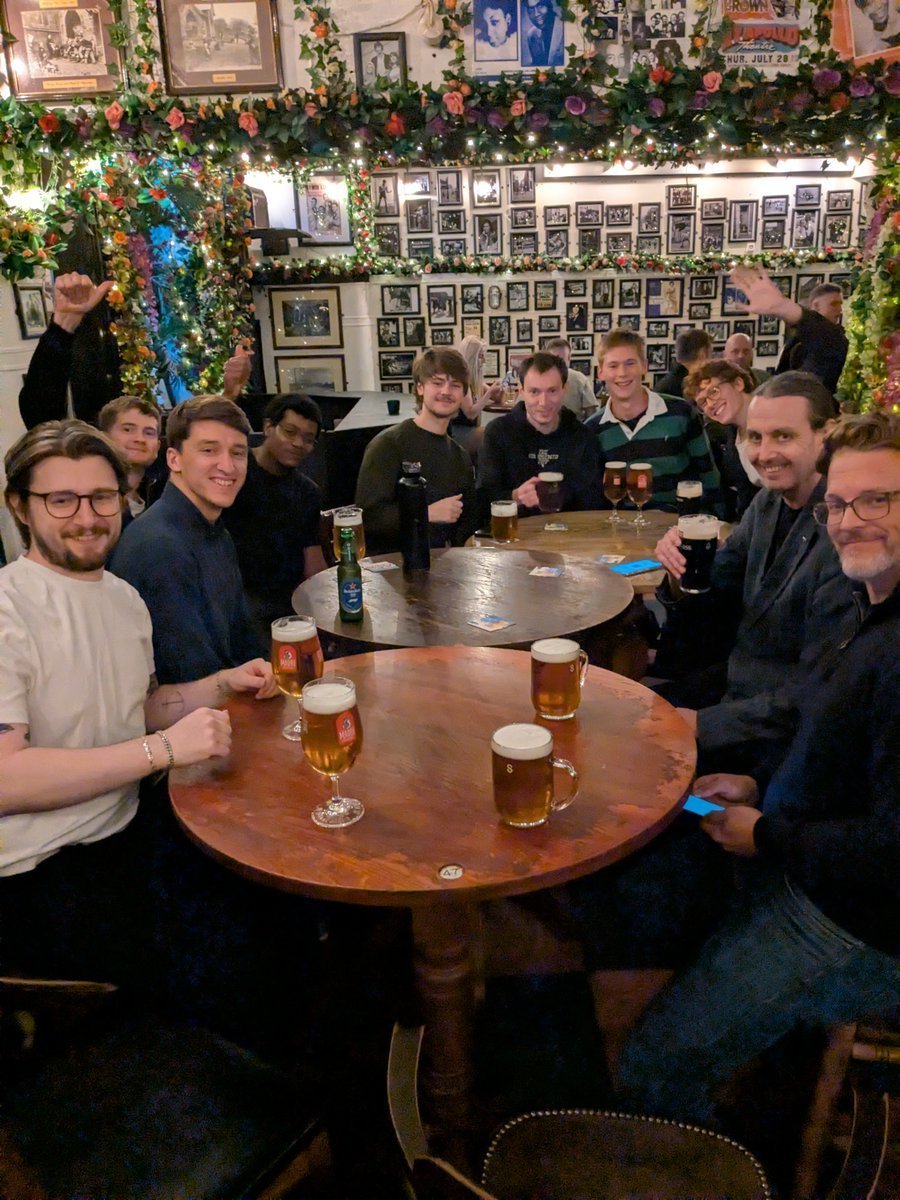 r0gerslucy's tweet photo. Very successful and inspiring Hackathon with @lfgmanchester

Built some cool prototypes, now having some cool pints. https://t.co/1lALoqrTMf