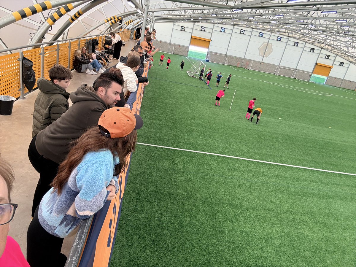 theCCC2026's tweet photo. Congratulations to @TheWolvesReport on defending their title with a hard fought 2-0 win over Wolves staff in the final. 

Thanks to all teams that supported and fans who came to watch. We are £250 short of or fundraising target with more to come in to help @wwfcfoundation 🧡 https://t.co/enQrixAgtz