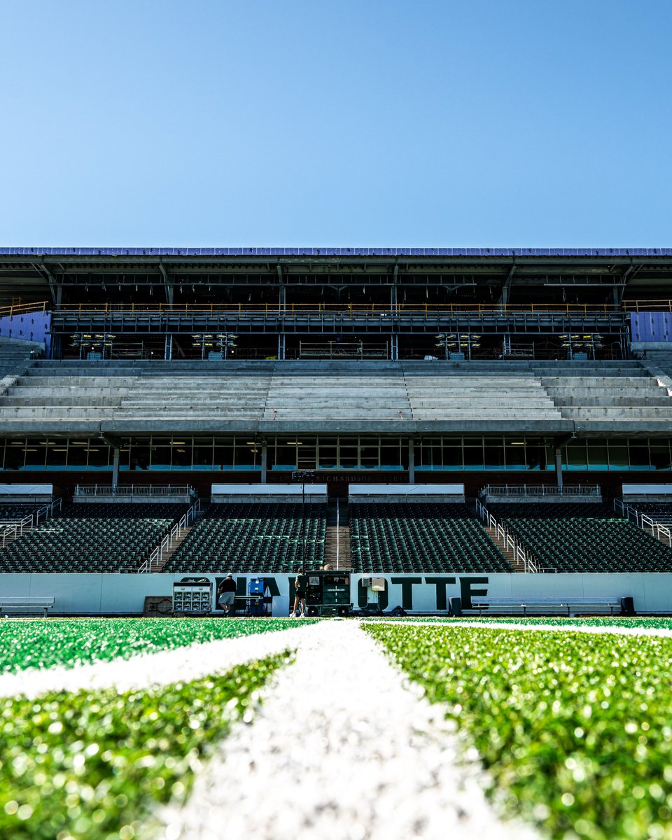 CharlotteFTBL's tweet photo. Good to be home! 🏟️ https://t.co/nOtNq5OXGm