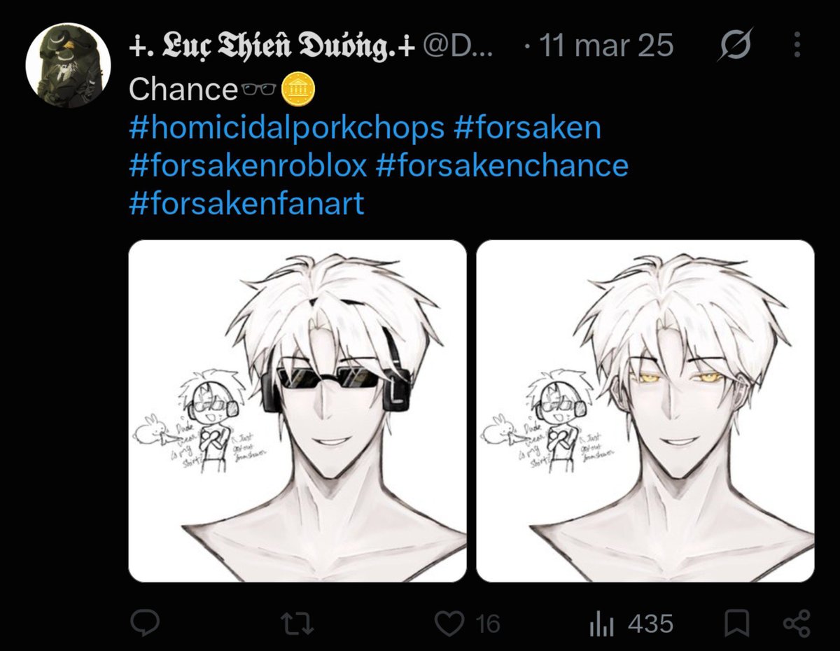 anothercrisy's tweet photo. Ofc You defend people who draw chance white lmao https://t.co/yso3QLn6is