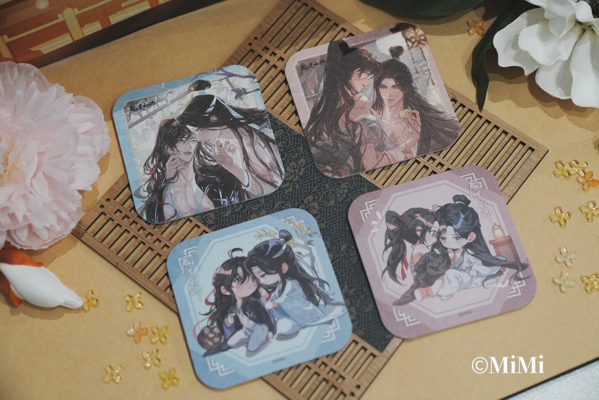 23hobby_niji's tweet photo. 🌙 Xキャンペーン特典 第2弾 🌙

大河幻想ラジオドラマ「魔道祖師」
～月華に宿る、生涯の伴～
会場限定Xキャンペーンを実施中✨

特典コースターは週替わりで絵柄が変わります。
第2弾の絵柄はこちら！

二次三番公式X（@23hobby_niji）をフォローし、
お好きな投稿に「いいね」＆「リポスト」した画面をスタッフにご提示いただくと、
限定コースターを1枚プレゼント🎁

※1回のご入場につき1枚まで
※数量限定・なくなり次第終了

📅 9月20日（日）～10月4日（日）
⏰ 11:00～19:00
📍 OPENBASE SHIBUYA
東京都渋谷区宇田川町14-13
宇田川町ビルディング B1F・1F
（PARCOと東急ハンズの間）

#魔道祖師日本語版ラジオドラマ
#魔道祖師
#月華に宿る生涯の伴