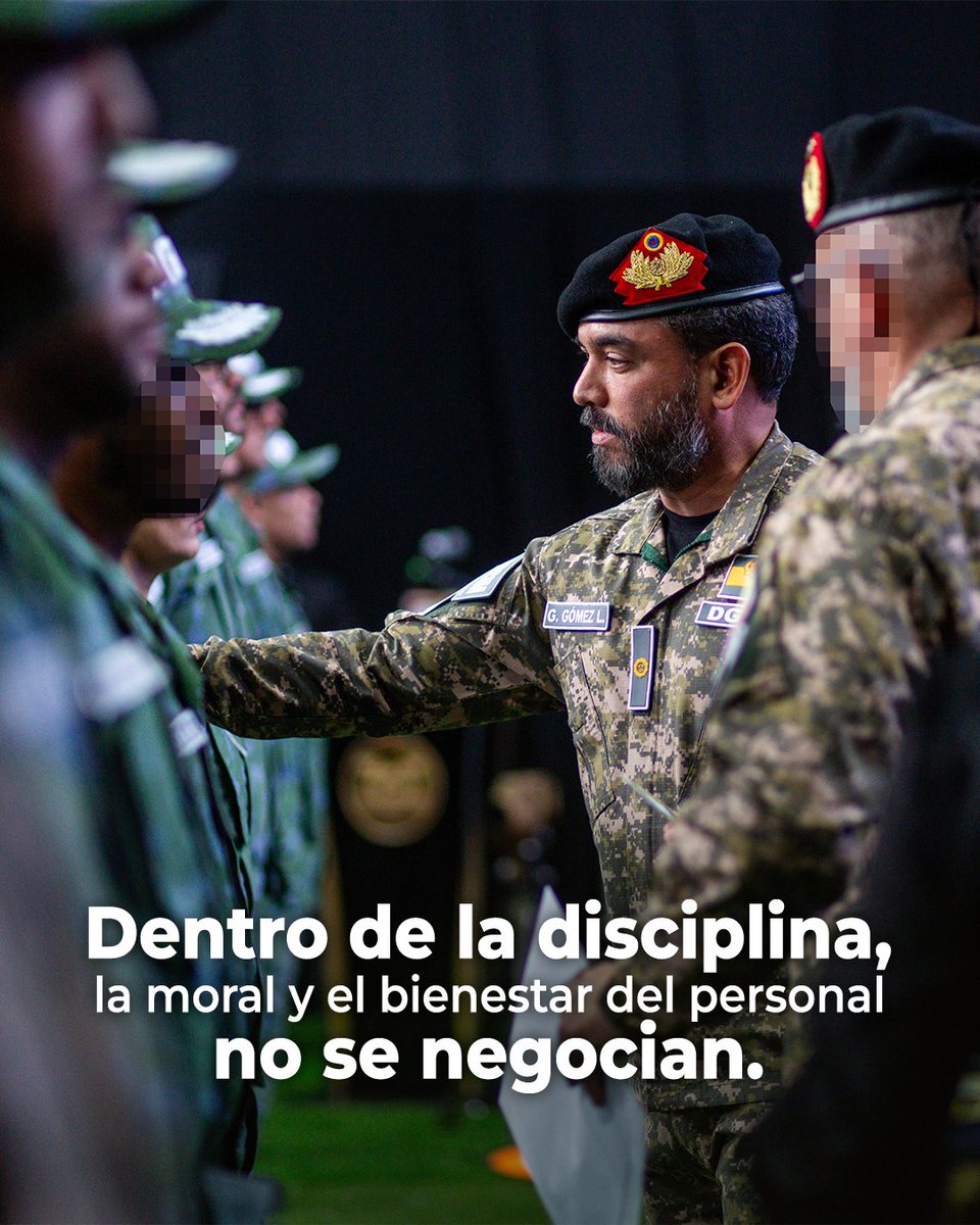 OficialDgcim's tweet photo. En un momento histórico determinante para la patria, la preparación y la disciplina no son una opción: son nuestro deber. https://t.co/HcJd1fH9yQ