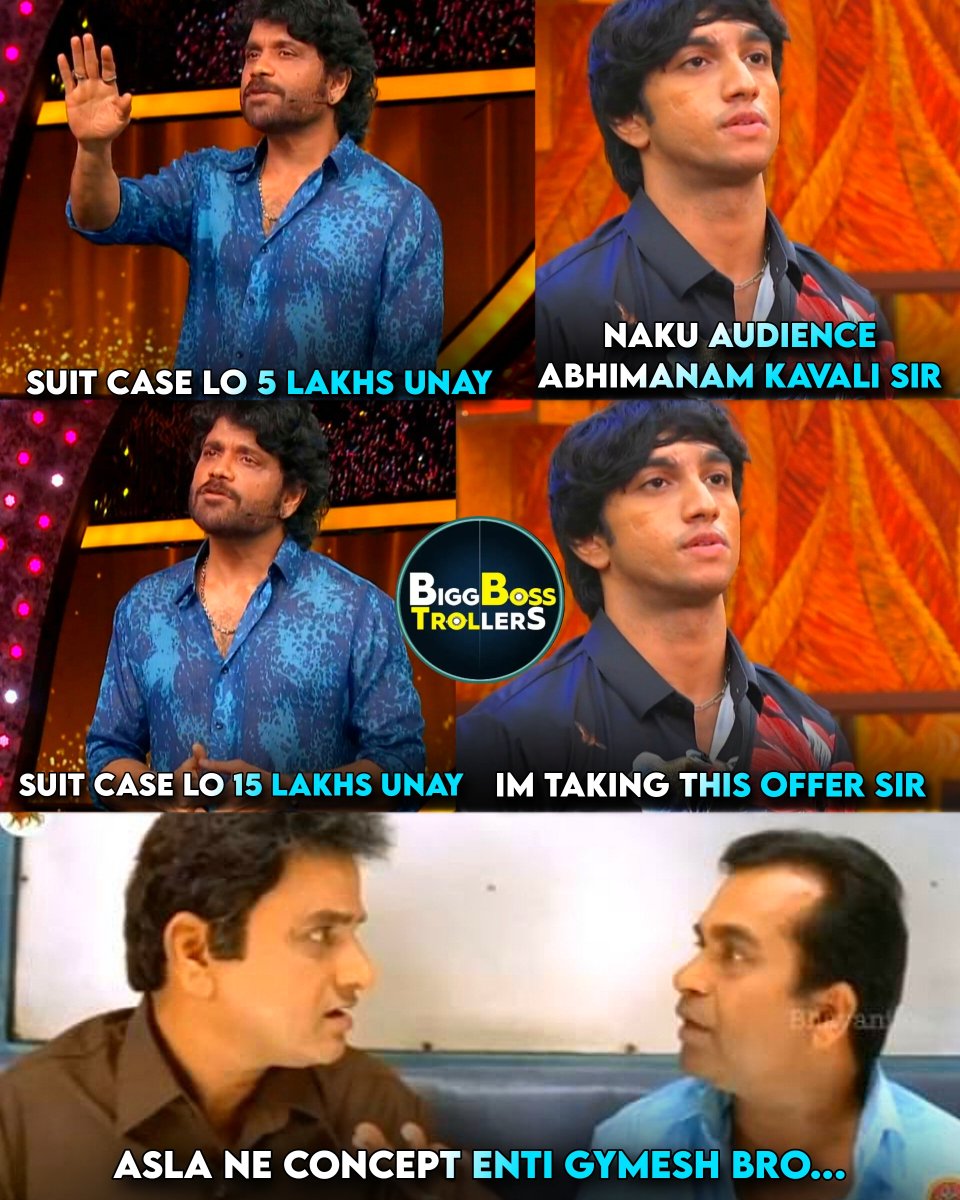 biggbossstrolls's tweet photo. Oreyy gymeshhh
#BiggBossTelugu10 #BiggBossTelugu https://t.co/zEdJCSHcwL