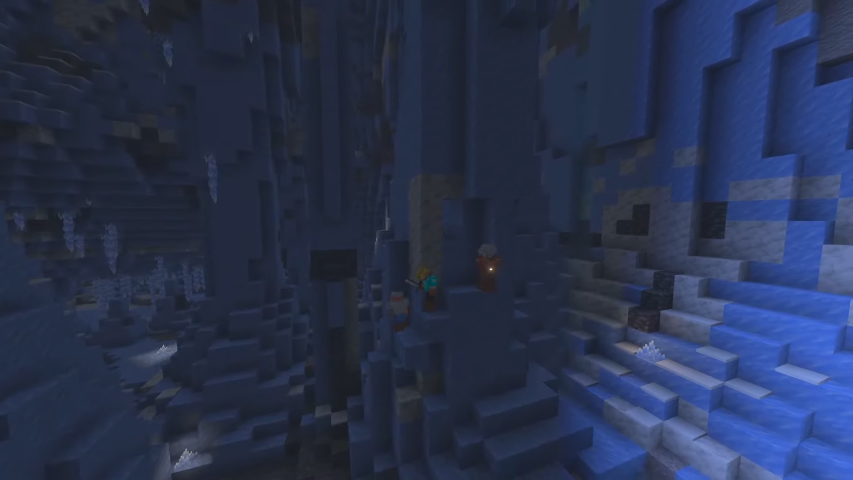 polyjo_'s tweet photo. NEW BIOME ANNOUNCED ON MINECRAFT LIVE SEPTEMBER 2026: ICE CAVES ❄
Now Ice Caves will generate in the new Winter Drop coming later this year. Are you excited?!🥶
#Dungeons #Minecraft #Dungeons2 #MinecraftNews #MinecraftLIVE https://t.co/UkYPyfNIL3