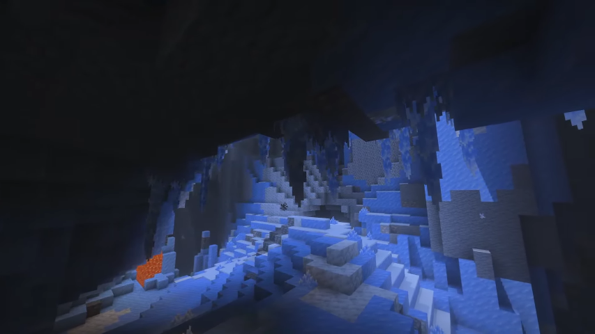 polyjo_'s tweet photo. NEW BIOME ANNOUNCED ON MINECRAFT LIVE SEPTEMBER 2026: ICE CAVES ❄
Now Ice Caves will generate in the new Winter Drop coming later this year. Are you excited?!🥶
#Dungeons #Minecraft #Dungeons2 #MinecraftNews #MinecraftLIVE https://t.co/UkYPyfNIL3