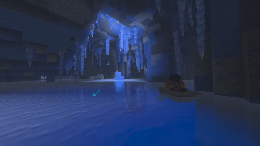 polyjo_'s tweet photo. NEW BIOME ANNOUNCED ON MINECRAFT LIVE SEPTEMBER 2026: ICE CAVES ❄
Now Ice Caves will generate in the new Winter Drop coming later this year. Are you excited?!🥶
#Dungeons #Minecraft #Dungeons2 #MinecraftNews #MinecraftLIVE https://t.co/UkYPyfNIL3