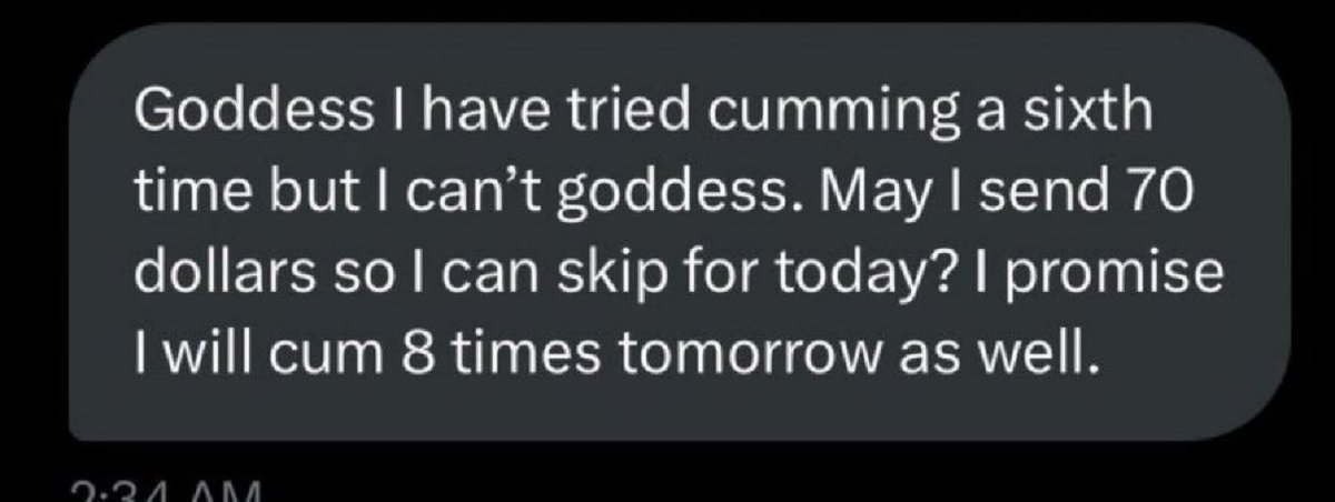 Brattwinter's tweet photo. Aw, my little dick rubber has gone out of juice to produce. 🥛🍆

He will be punished, rest assured, but 8 times tomorrow really sold me. Keep getting addicted slut. 
🥵😈

#findom #milking #edging #sissy #castration #ballbusting #US #LA #texas #newyork #losangeles https://t.co/SnQOG5n5Hj