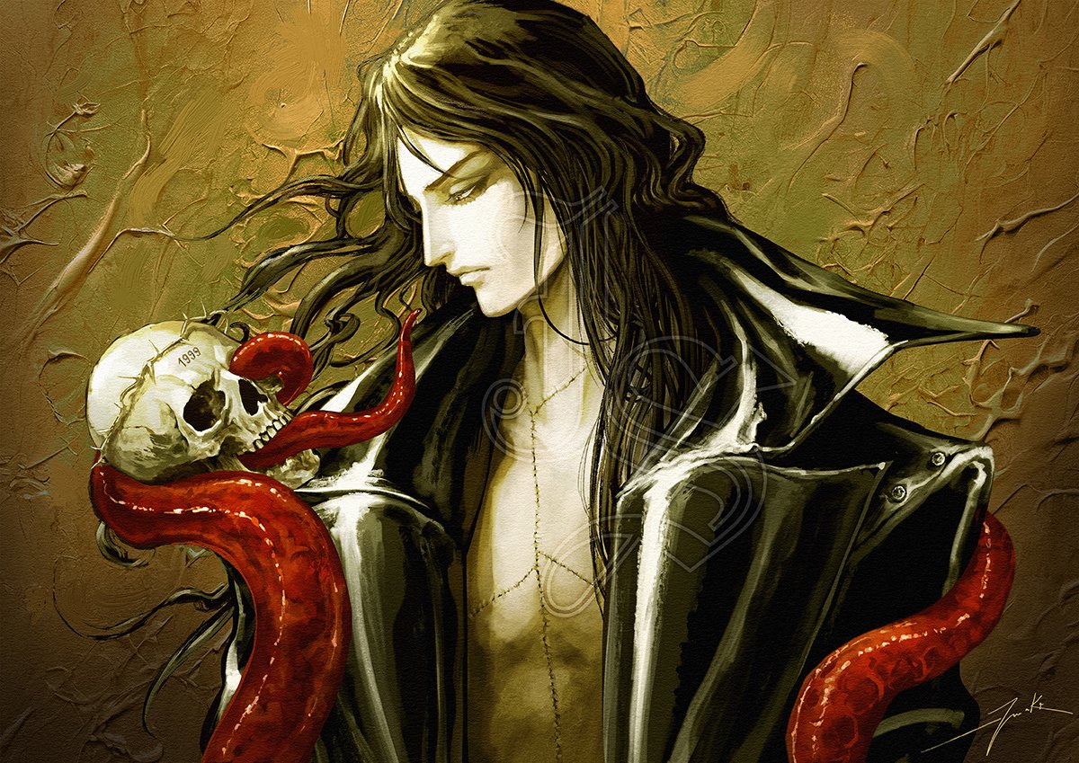junkisakuraba's tweet photo. HBD Castlevania 🦇

Castlevania has been a lasting source of inspiration, and I hope this piece captures a little of the dark beauty and mystery that make this universe so memorable.

#junkisakuraba #Castlevania #Castlevania40th #悪魔城ドラキュラ40周年 https://t.co/VASTAFZlPH