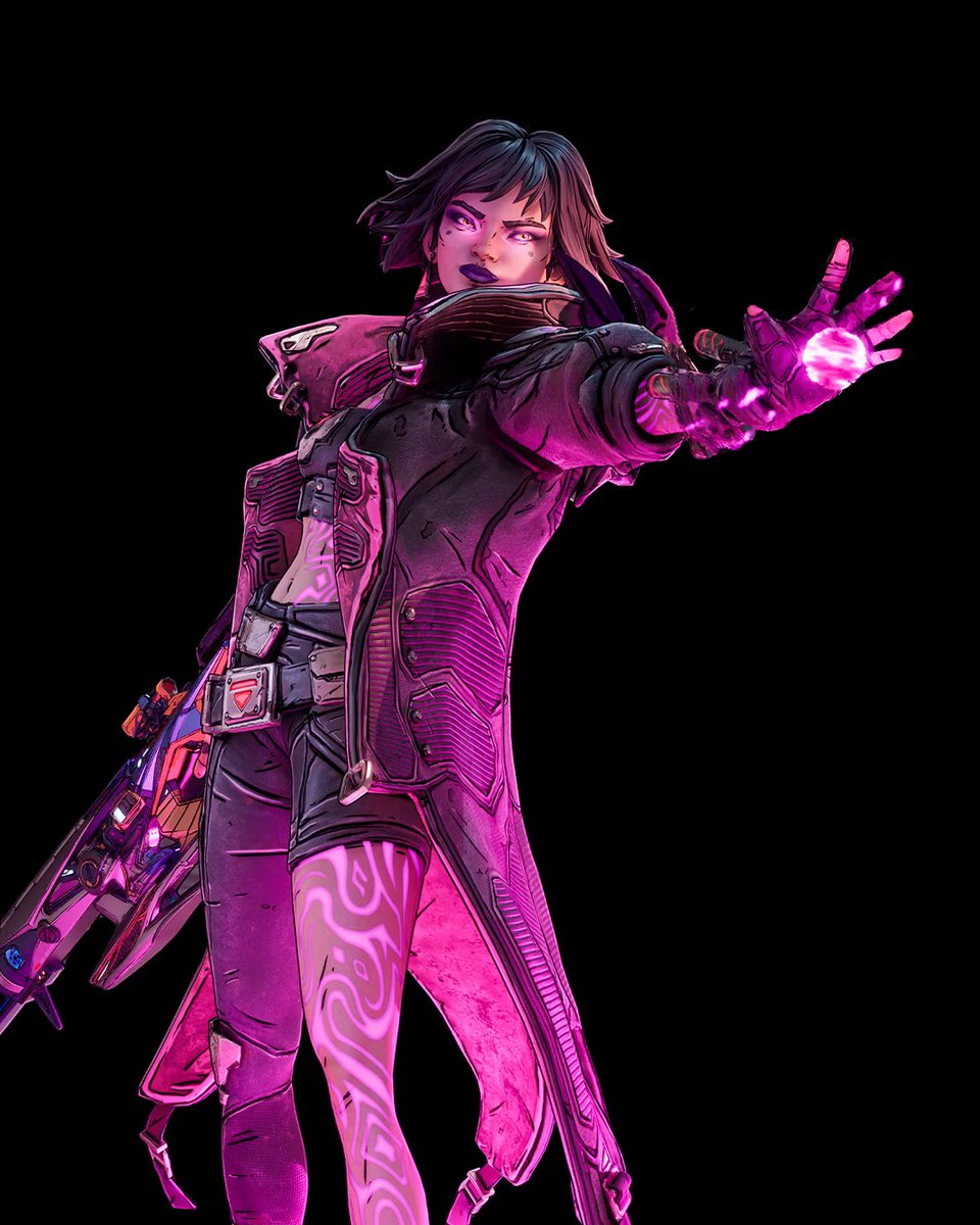 lambbam__'s tweet photo. Just played borderlands and this might actually just be me I'm so drawing her https://t.co/NrBJGkwBrT