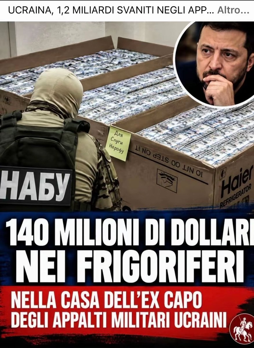 Matteo40052642's tweet photo. @Corriere https://t.co/S2V7IYWazZ
