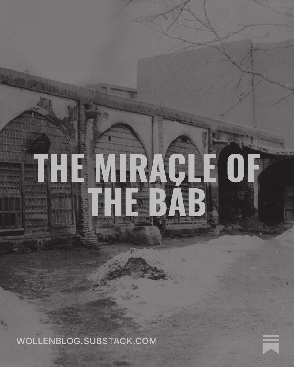 goingawoll's tweet photo. I give you: The Miracle of the Báb https://t.co/SrPbLMYZAC