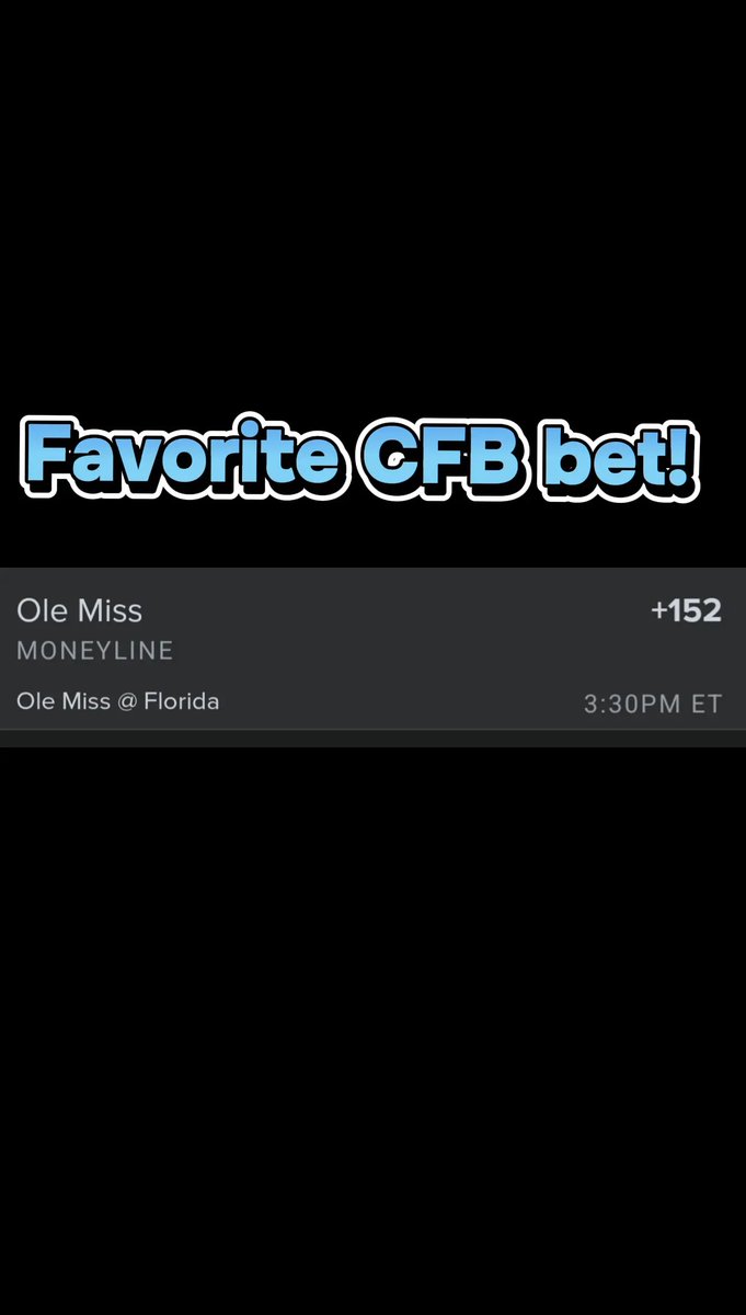 CurryKev's tweet photo. Favorite CFB bet. #cfb #fanduel #winner https://t.co/4oG07yrRAI