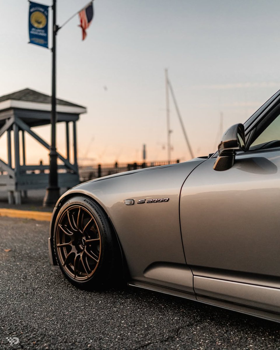 CharisseBream's tweet photo. The pier. The sunset. Perfection. Nothing beats an Atlantic Highlands golden hour cruise in the Honda S2000. The light, the water, the VTEC—pure therapy. Huge thanks to John Mascarinas and The Defined Lifestyle for these incredible shots. https://t.co/ovbLpUJyb4