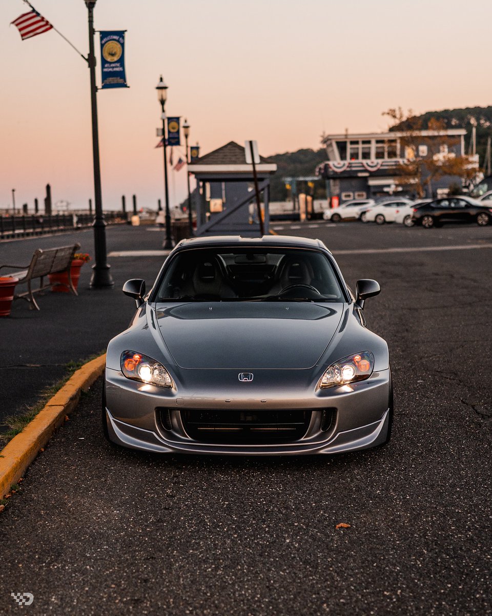 CharisseBream's tweet photo. The pier. The sunset. Perfection. Nothing beats an Atlantic Highlands golden hour cruise in the Honda S2000. The light, the water, the VTEC—pure therapy. Huge thanks to John Mascarinas and The Defined Lifestyle for these incredible shots. https://t.co/ovbLpUJyb4