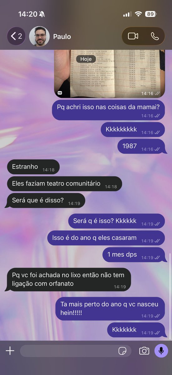 nickmartins_'s tweet photo. Achei um papel antigo falando sobre orfanatos nas coisas da minha mãe, mandei pro meu irmão e https://t.co/ilA1vni105