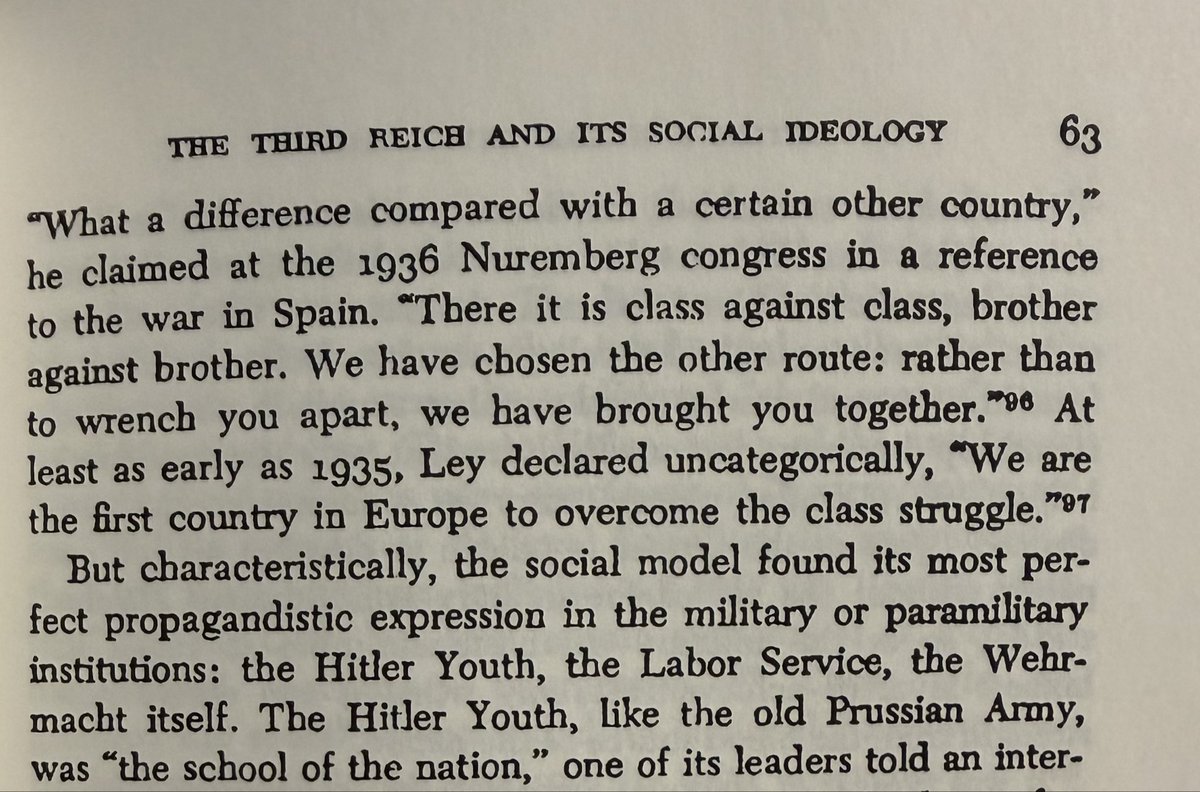 MartinRosen_'s tweet photo. “Hitler declared “to forget social origin, class, fortune, capital” […] “what a difference compared with certain other country”, in reference to the war in Spain. “There it is class against class, brother against brother” https://t.co/KxHBDZgw7Y