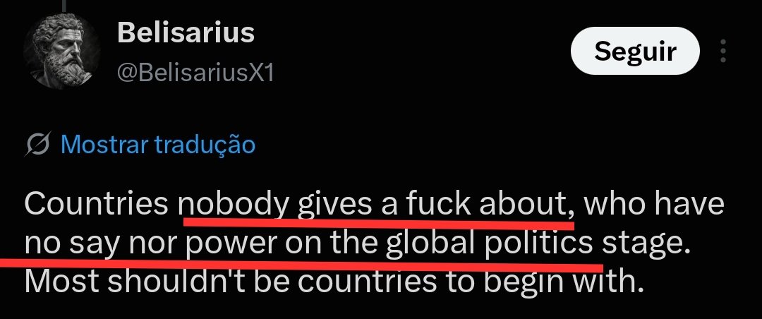 mayoxida's tweet photo. @BelisariusX1 theres a good chance the meat you re eating came from my country, so get on your knees and gobble that shit up

your country has less power and fewer achievements than Zambia. https://t.co/V9WhUyLuek