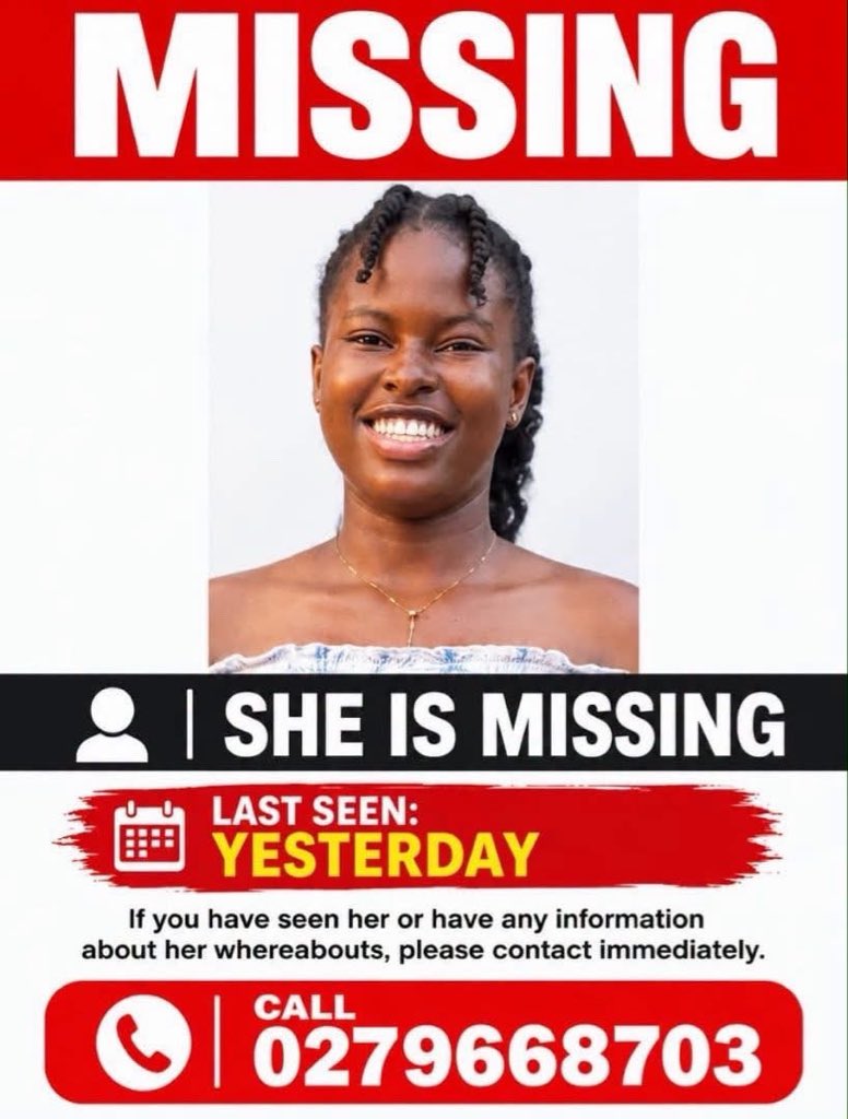 Nanaezze's tweet photo. Help us locate another beautiful soul who is missing  🙏 https://t.co/OZGyYK3sf4