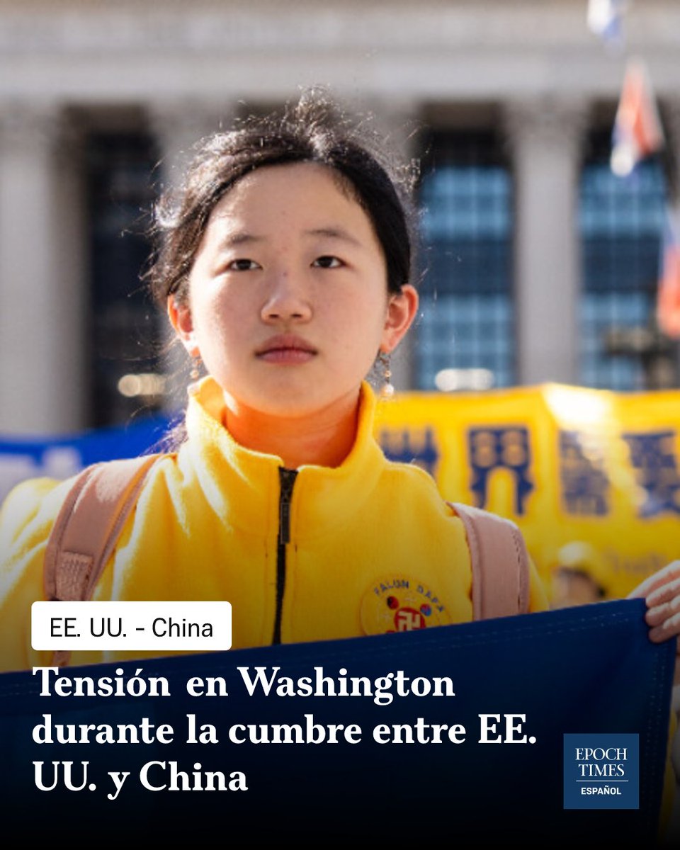 EpochTimesEs's tweet photo. Tensión en #Washington durante la cumbre: manifestantes pro-Pekín se enfrentaron con #activistas críticos de #China.
https://t.co/N4KfdTlYrh https://t.co/JKSO41DxOv