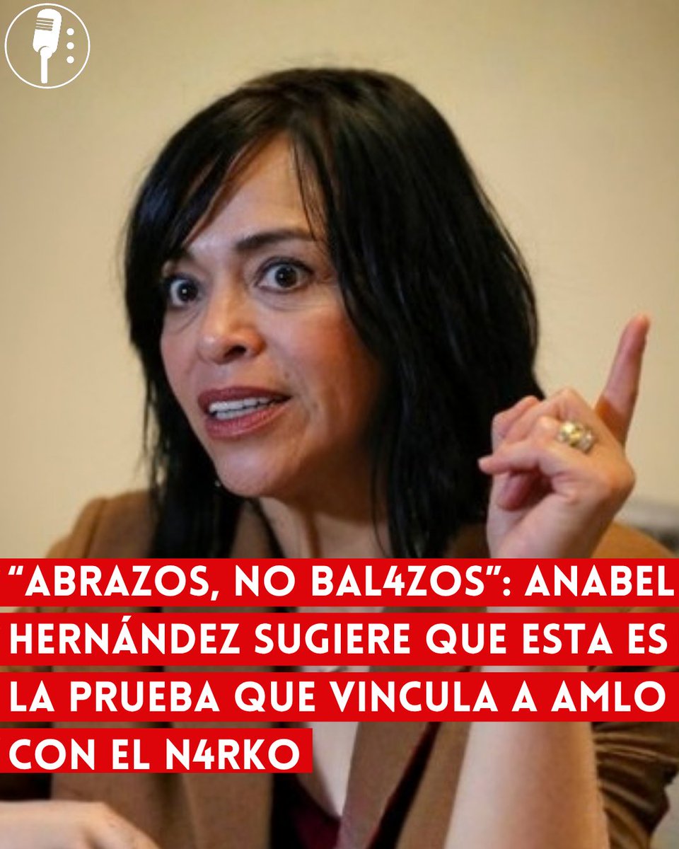 YosoyPedrero's tweet photo. 🚨OJO: “ABRAZOS, NO BAL4ZOS”: ANABEL HERNÁNDEZ SUGIERE QUE ESTA ES LA PRUEBA QUE VINCULA A AMLO CON EL N4RKO

Anabel Hernández volvió a cuestionar la estrategia de seguridad de Andrés Manuel López Obrador y relacionó su conocida frase “abrazos, no balazos” con los señalamientos que ha planteado sobre sus presuntos vínculos con organizaciones criminales. La periodista ha sostenido que esa política permitió a los grupos delictivos ampliar su influencia y control territorial.

En declaraciones recientes, Hernández también afirmó que López Obrador habría adquirido compromisos con integrantes del Cártel de Sinaloa desde su campaña de 2006. Según su versión, Sergio Villarreal Barragán, “El Grande”, le habría relatado una supuesta entrega de dinero y acuerdos que posteriormente, de acuerdo con la periodista, habrían sido cumplidos durante su gobierno.

La frase “abrazos, no balazos”, sin embargo, no constituye por sí misma una prueba judicial de un vínculo con el narcotráfico. El propio López Obrador explicó en 2024 que con ella se refería a combatir las causas de la violencia mediante bienestar, empleo y justicia, en lugar de privilegiar únicamente el uso de la fuerza.

Además, las acusaciones sobre un supuesto financiamiento criminal a la campaña de 2006 han sido objeto de controversia. Mike Vigil, exjefe de Operaciones Internacionales de la DEA, declaró que no había visto evidencias que demostraran que López Obrador hubiera recibido dinero del narcotráfico. Los señalamientos de Hernández, por tanto, corresponden a su investigación y a testimonios que ella atribuye a exintegrantes de organizaciones criminales, no a una resolución judicial que haya acreditado esas acusaciones.