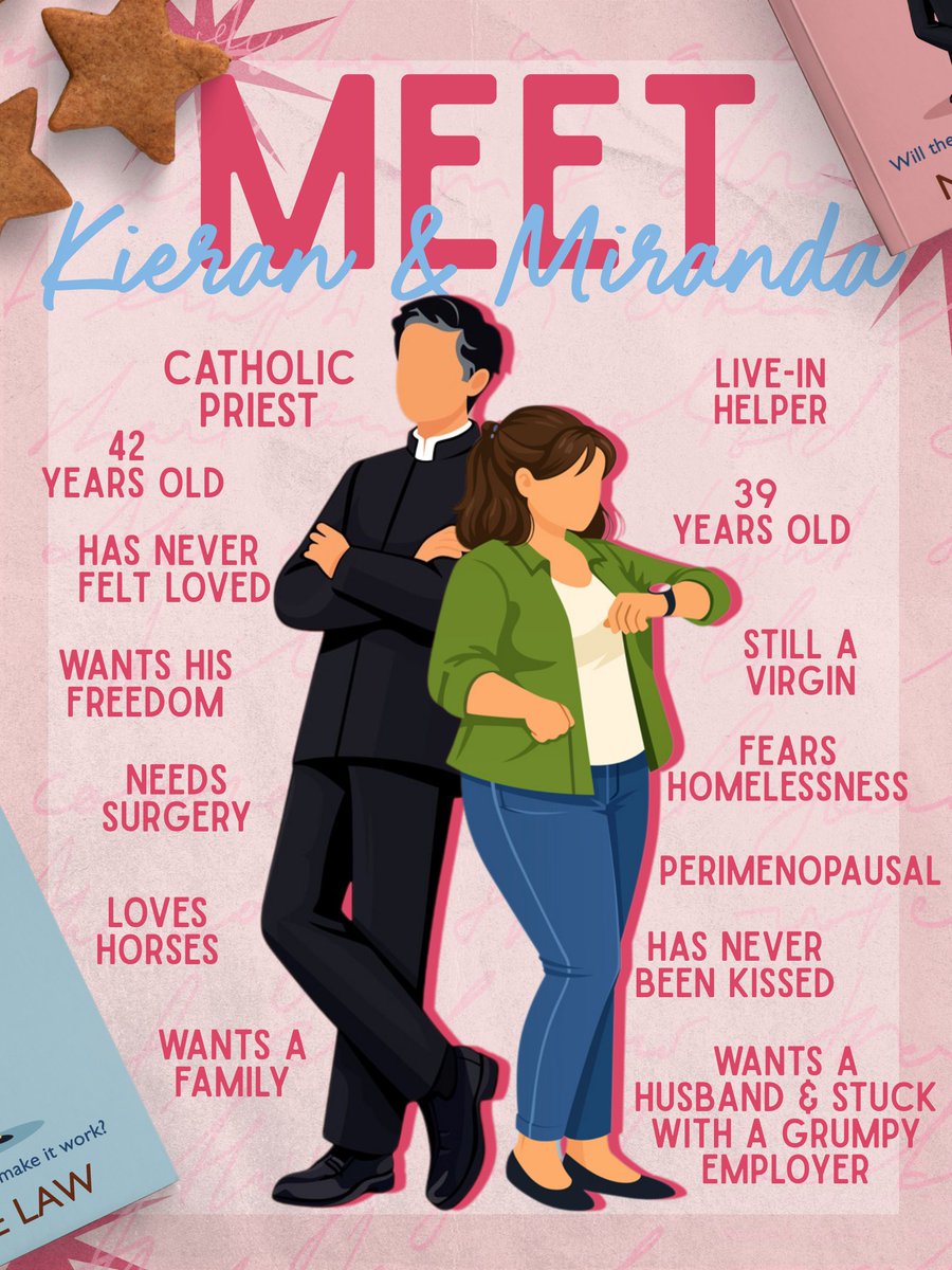 MariJaneLaw1's tweet photo. š©·š©µ LOVE IN A HURRY (Book 4) š©·š©µ
Priest Kieran and Miranda live-in-helper are happy to meet you in Book 4! š©·š©µ
https://t.co/RhC9B3IMOL
Graphic by the lovely @siascreativestudio (IG)
#virginfmc
#catholicpriestromance
#slowburn
Full series https://t.co/TTC6JyQmcI https://t.co/AGgl0rn4qR