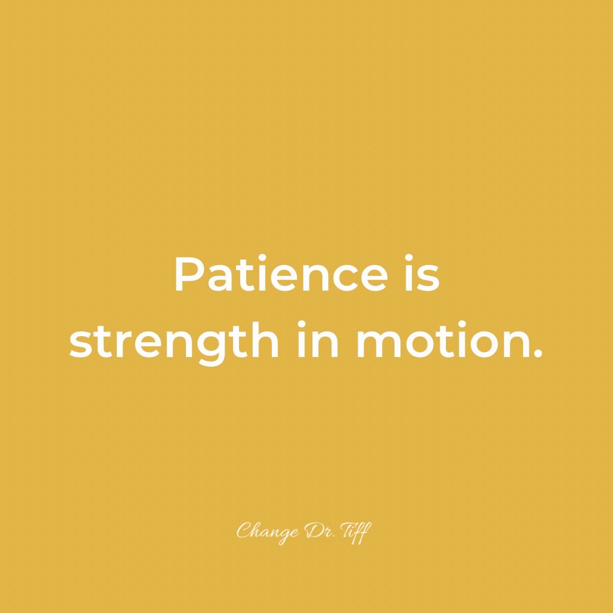 ChangeDrTiff's tweet photo. Waiting doesn’t always mean nothing is happening. Some things need time to develop, align, or become clear. There is strength in continuing forward without rushing what still needs time to unfold. https://t.co/wjBLM4piud