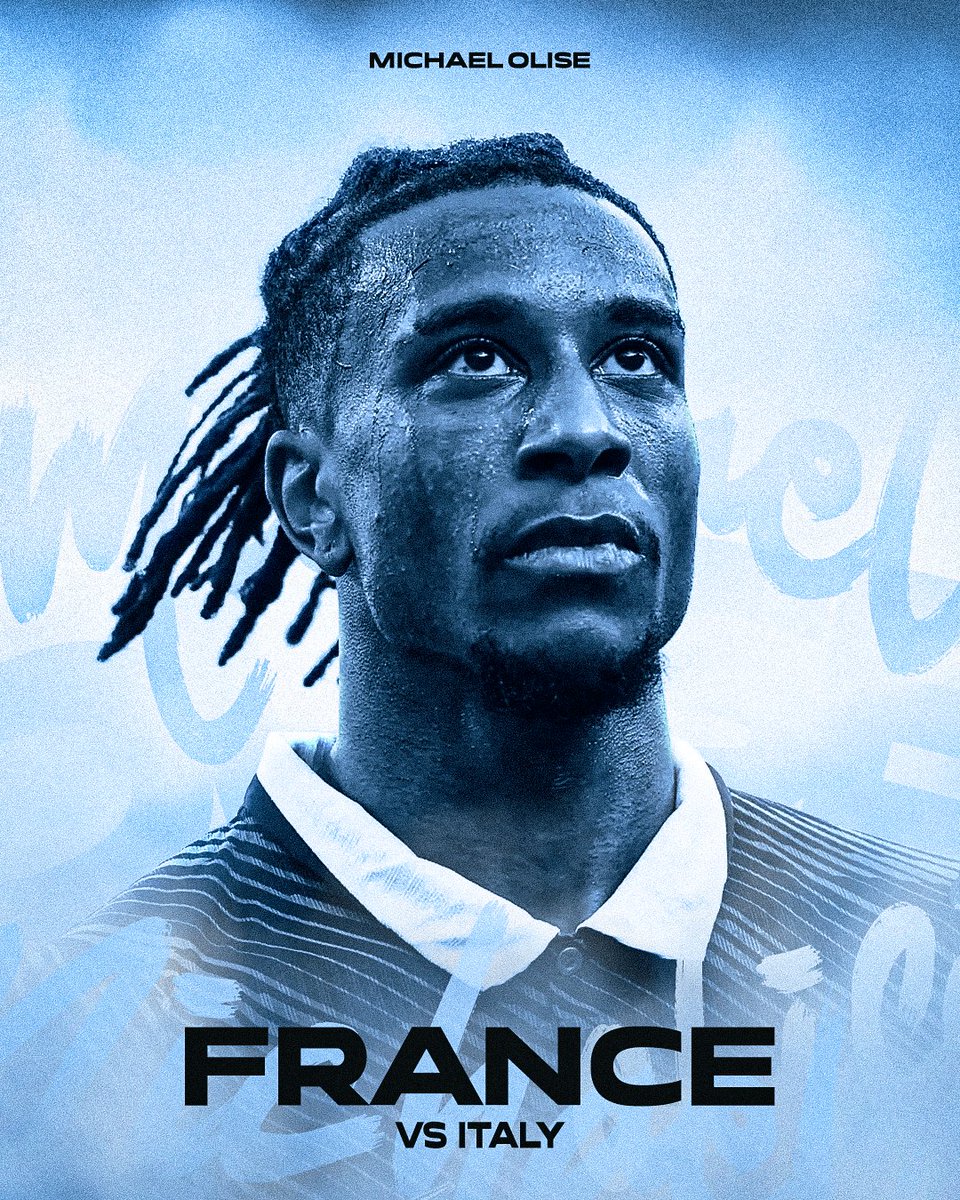 d79zgn's tweet photo. For this France vs Italy matchday concept, I focused on Michael Olise under an icy/heavenly atmosphere.

.

#FootballDesign #SportsGraphics #MichaelOlise #FranceFootball #MatchdayPoster https://t.co/EFzOey0g6J