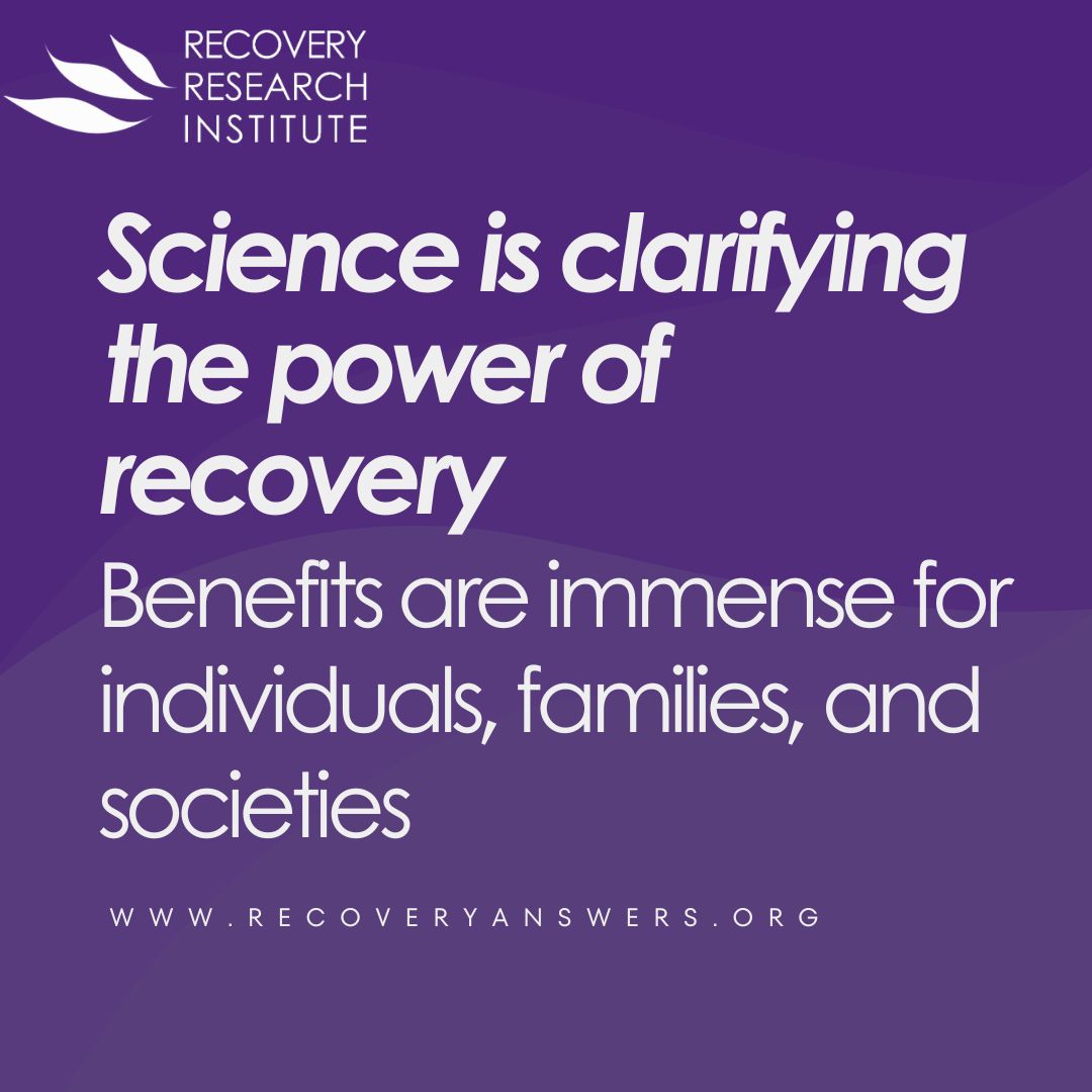 RecoveryAnswers's tweet photo. Science is clarifying  the power of recovery. Benefits are immense for individuals, families, and societies. 

#recoverymonth #RecoveryThroughScience #recovery https://t.co/c4McsvNeiQ