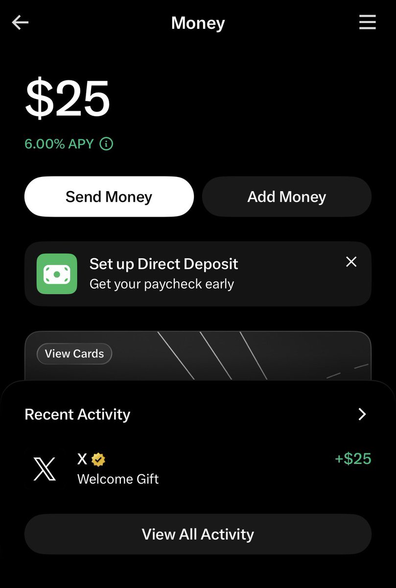 BenX_HQ's tweet photo. I have signed up for X Money, please don’t send me free money @UsePaid https://t.co/fX0FMITEOE
