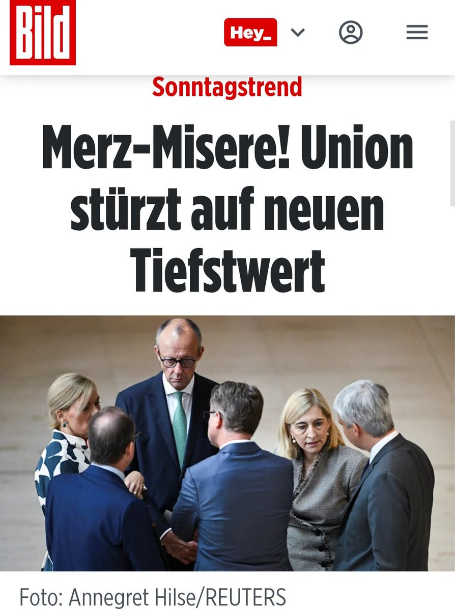 nikitheblogger's tweet photo. Hand aufs Herz: Genießt ihr den Untergang der Union auch so sehr wie ich? 🥳 https://t.co/HZXWAdAmlu