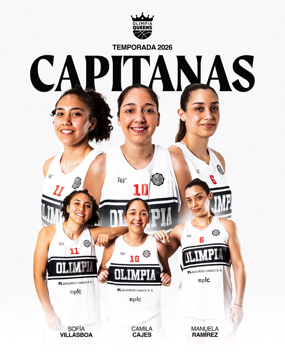 OlimpiaKings's tweet photo. 𝐂𝐀𝐏𝐈𝐓𝐀𝐍𝐀𝐒 ©️👑

Seguimos firmes.

Renovaciones confirmadas para continuar el camino que venimos construyendo.

¡Vamos, QUEENS!

🤍🖤🤍 https://t.co/oXkrN0b6C9