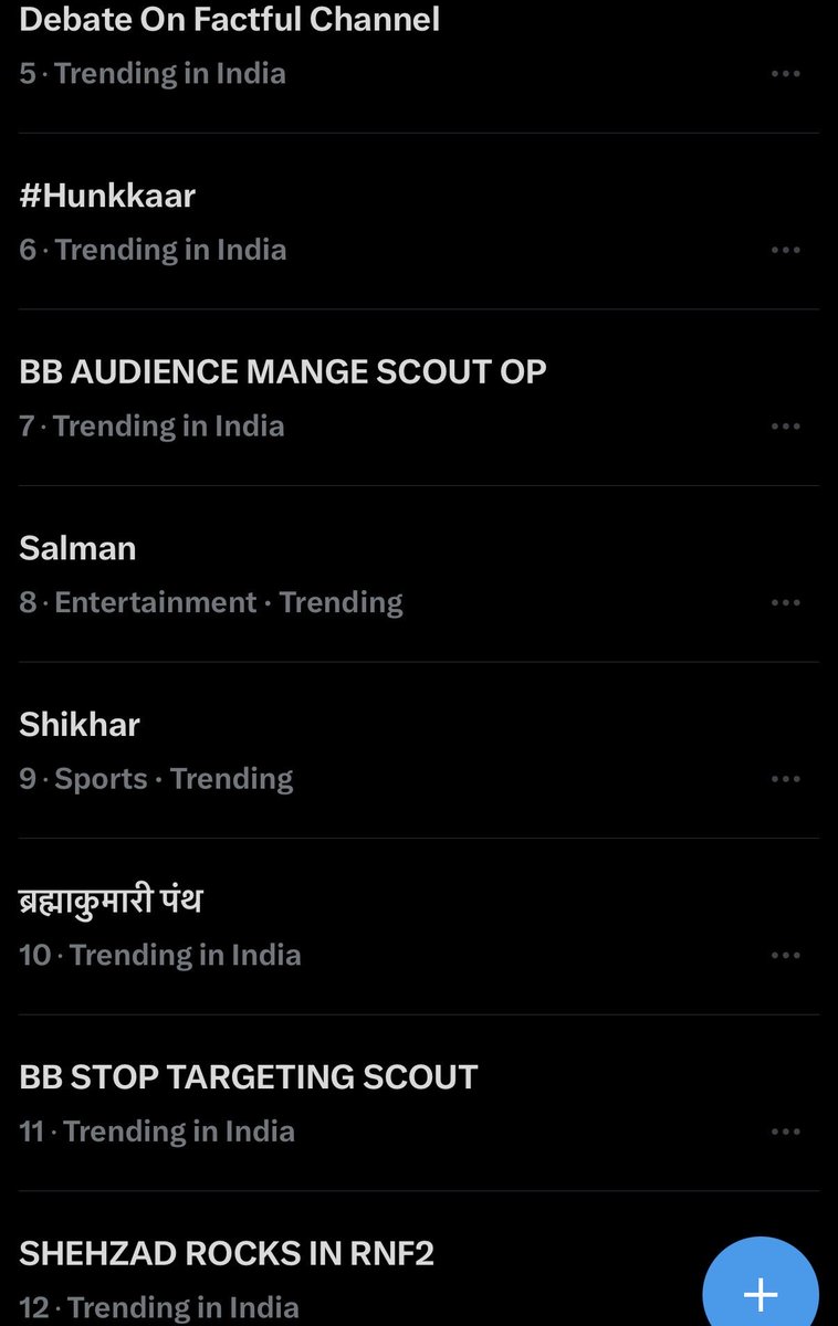 NotThatTrader's tweet photo. 2 trends are already there It’s time for the 3rd one 

Let’s gooo 

Let’s show them who they messed up with

BB20 BIASED AGAINST SCOUT https://t.co/8xoYiAIzvm