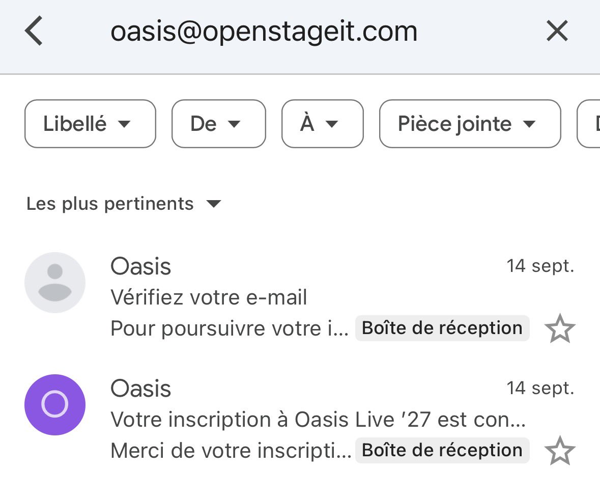 jbmoisy's tweet photo. Bon bah je me prépare mentalement à devoir aller sur un site de revente genre Viagogo pour me faire tondre….. 😭 https://t.co/FNRilp3hGf