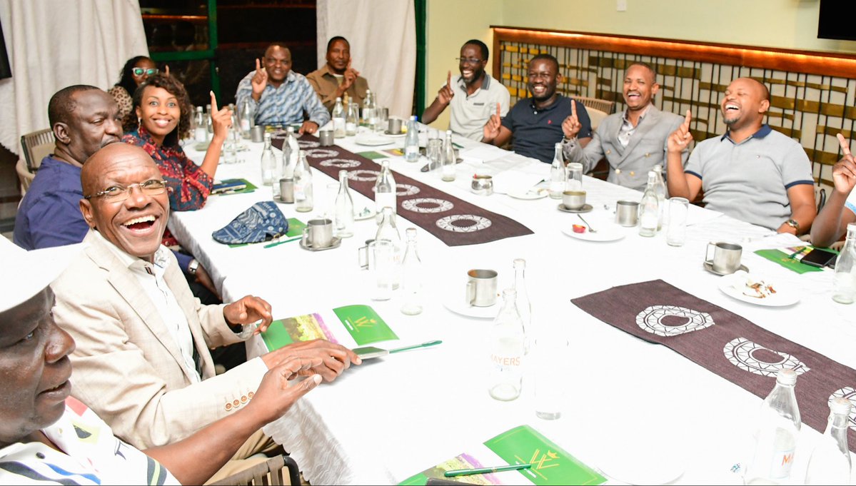 edwinsifuna's tweet photo. @LindaMwananchi_ retreat imeisha late lakini imeisha mzuri. Always a pleasure being in the company of these great leaders! Mbele kuzuri sana! https://t.co/7ze2mf2dkm