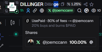 AllexonD's tweet photo. Hi
@joemccann
a fan of you tokenized $DILLINGER on   There's a new trend going around on solana chain and it's related on x money last time we use github so dev/creator can claim fees on a token but now trend is  Use PAID   X Money sends the transaction fees directly to your wallet—you don't even need to claim them anymore.  $DILLINGER https://t.co/eAcm4N8O8x… CA: gsDC8WbXwtyEmbh8f8HfvpPEJ7nG4FV4zX4GWXzSjyD