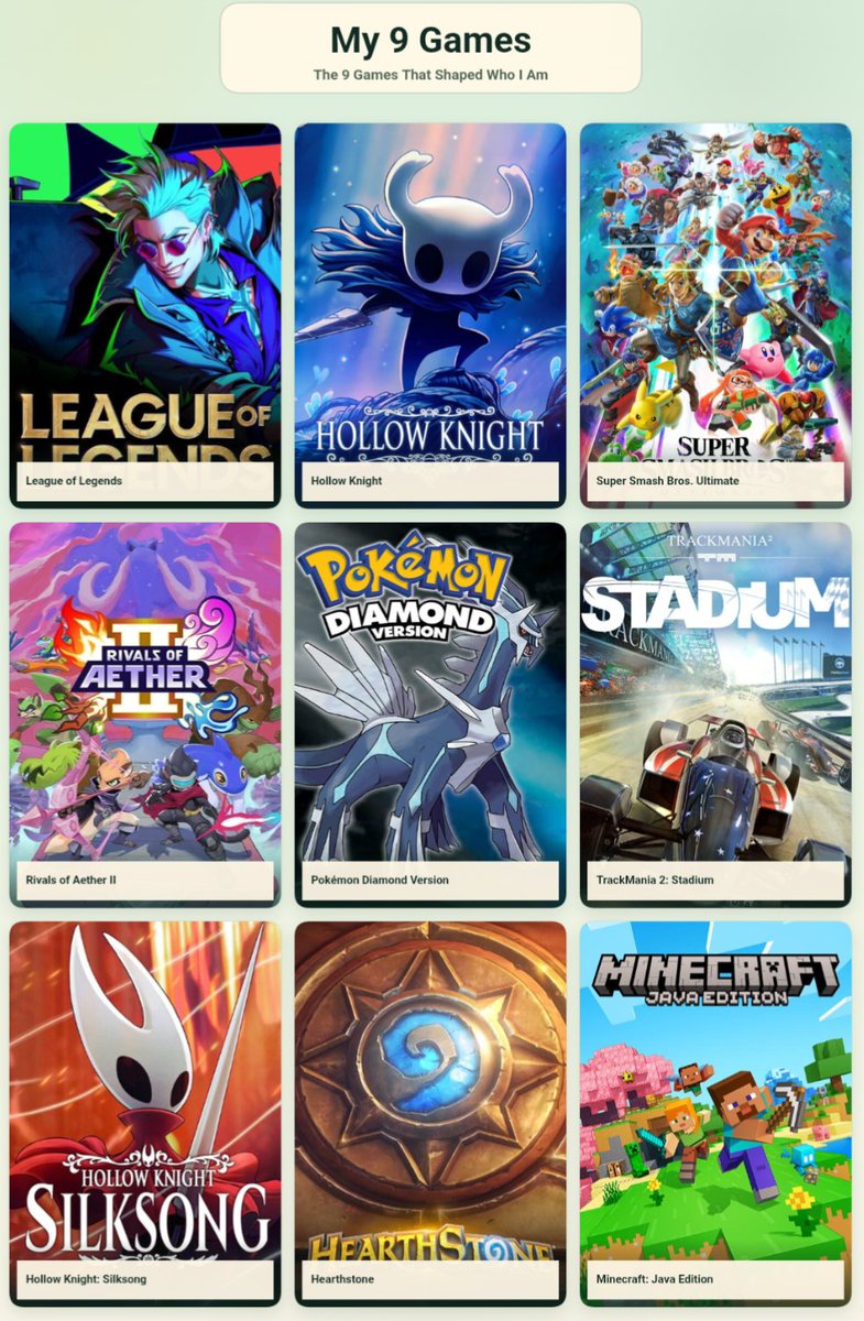5D_Caster's tweet photo. 9 games 

En gros si je peux pas faire d'esport ou de Speedrun ça m'amuse pas beaucoup hahaha https://t.co/mFlgcwm2W1
