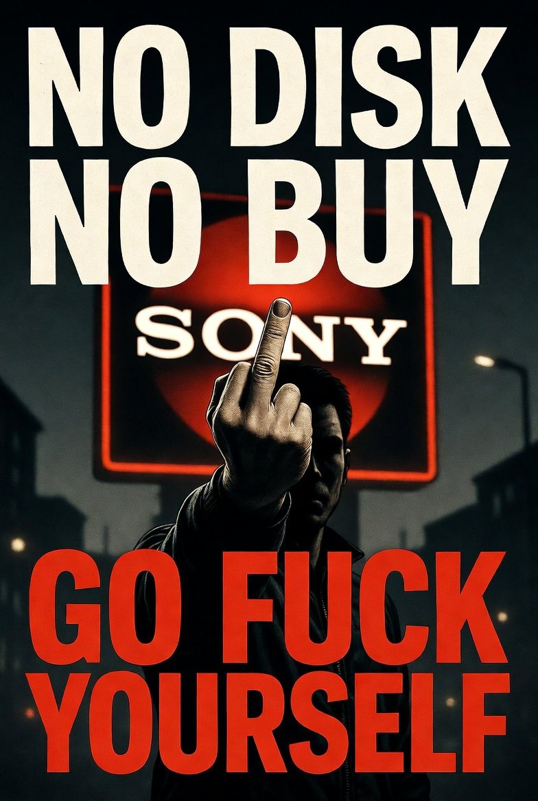 TrigonHex's tweet photo. @PlayStation I'll be avoiding the PS6 I can promise you that! https://t.co/at8B67EliO
