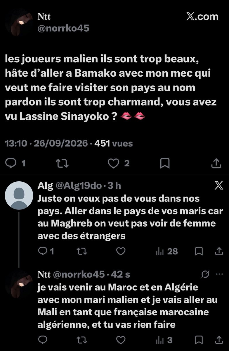 Solitaire075_'s tweet photo. Les maghrébines sont tellement culottées, elles reproche un truc qu’elles font elle même en pire ces fétichistes de mèrde https://t.co/ZTeFFldD1R