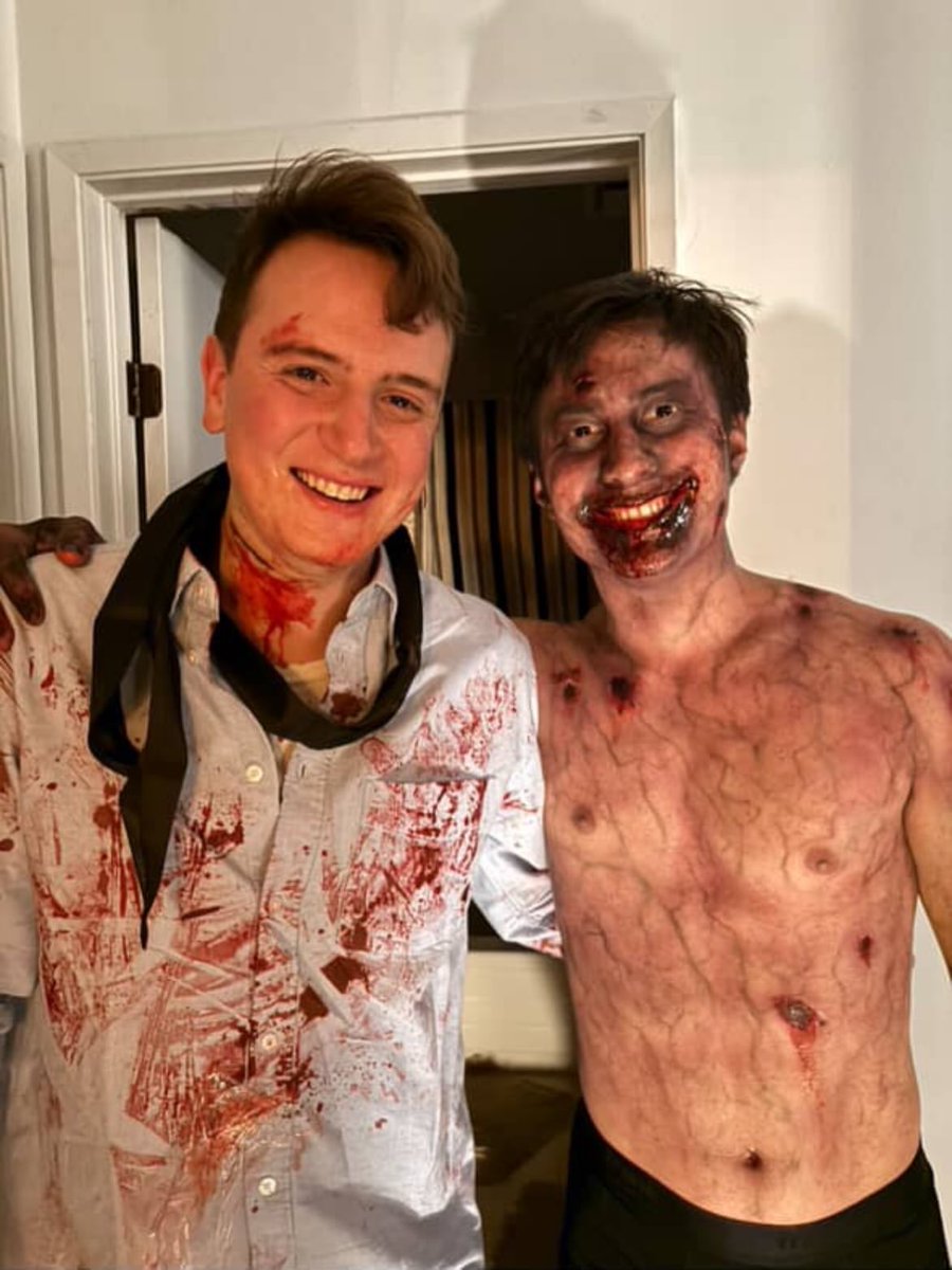 hudsonwupdates's tweet photo. More behind the scenes content of ‘Eat, My Love’!🩸(via zackfonzovs) https://t.co/WELuRH5dMW