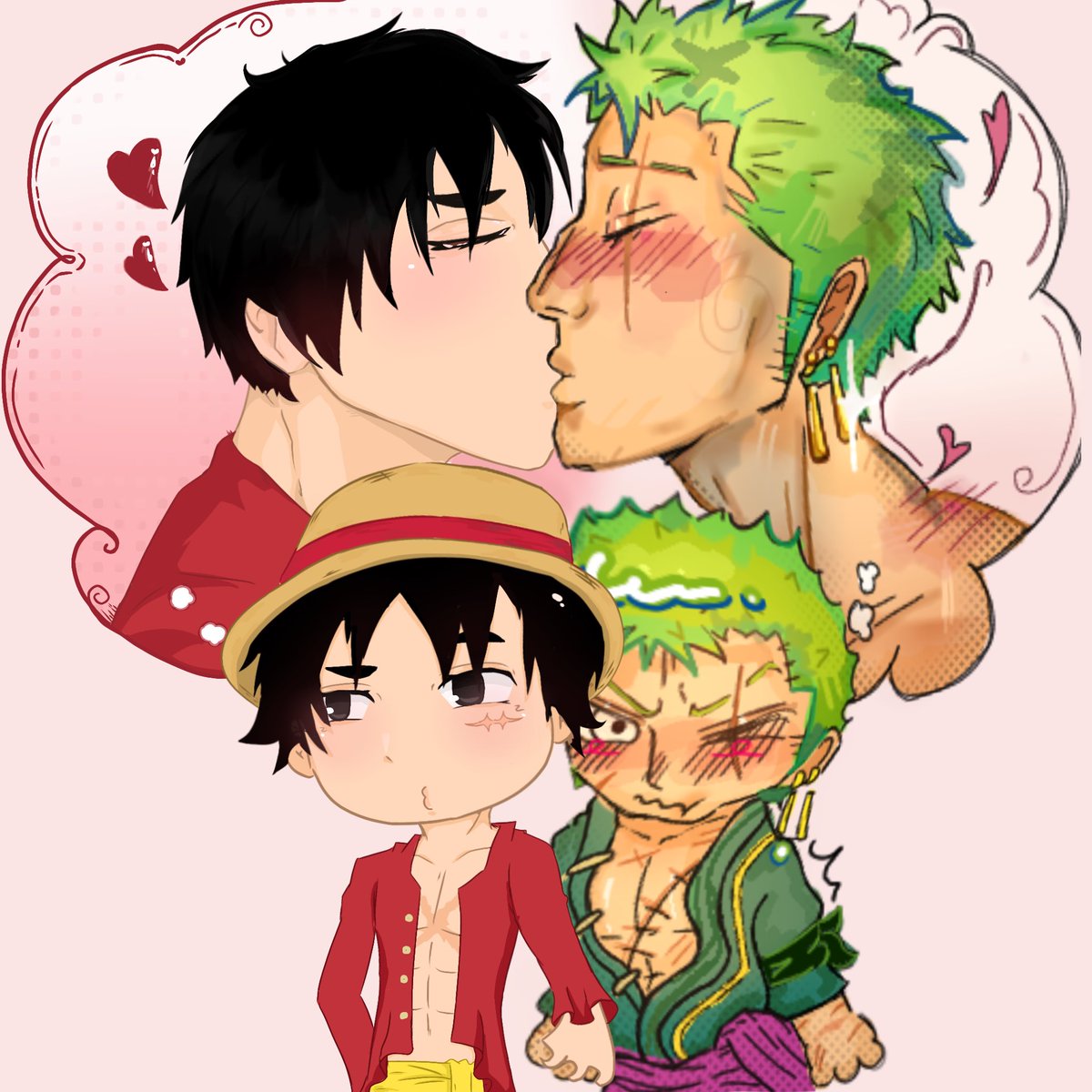 NessDiswq's tweet photo. Zolu collab with @AtagaC49384  👅👅 I really love it

#zolu #luzo #Zoro #Luffy #ONEPIECE #art #collab #fyp #trend #fanart https://t.co/LotDhW5Mh4