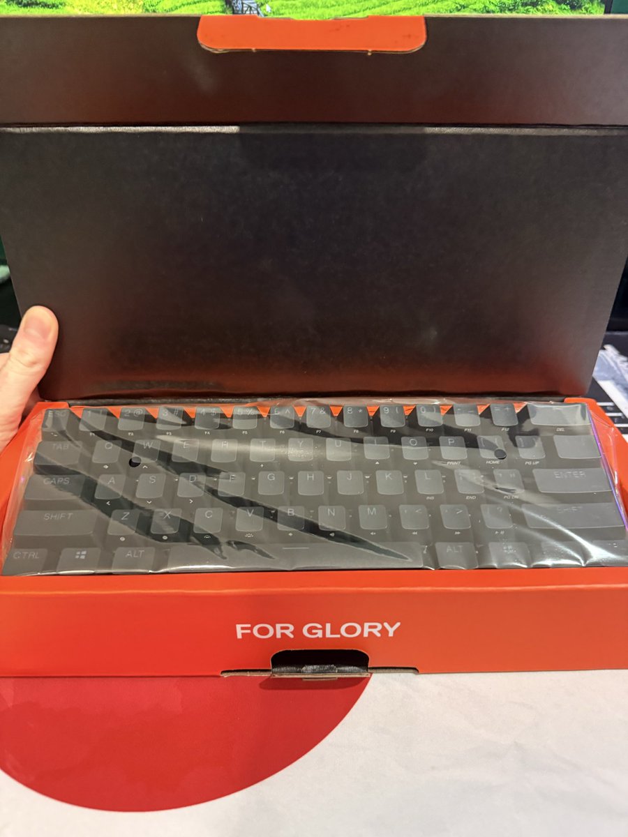 ItzRoro___'s tweet photo. It’s not just a hobby it’s a passion👏🏻 little by little upgrading my set up 
Apex pro mini 
Razor viper V3 PRO
Next is a Artisan Ninja FX Zero mousepad👿 https://t.co/h5mipVRvvR